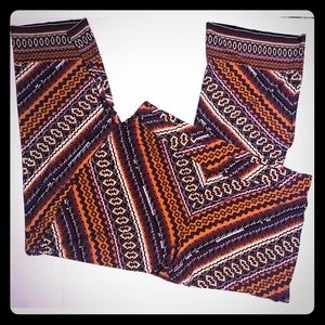 PLUS SIZE GEOMETRICAL PALAZZO PANT